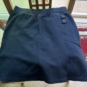 Cat & Jack Black Skort with Button Detail